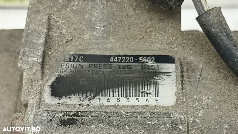 Compresor clima ac 3.0 crdi 447220-5602 Jeep Grand Cherokee WK [2004 - 2