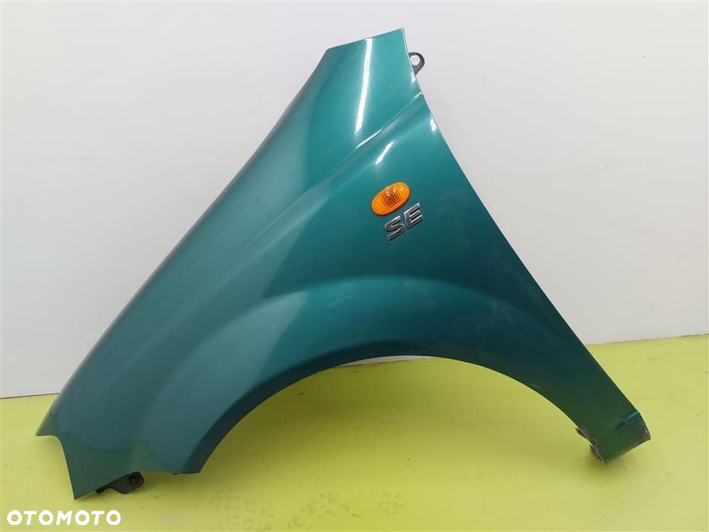 Błotnik przedni lewy DAEWOO KALOS 2002–2004 ZIELONY - 1