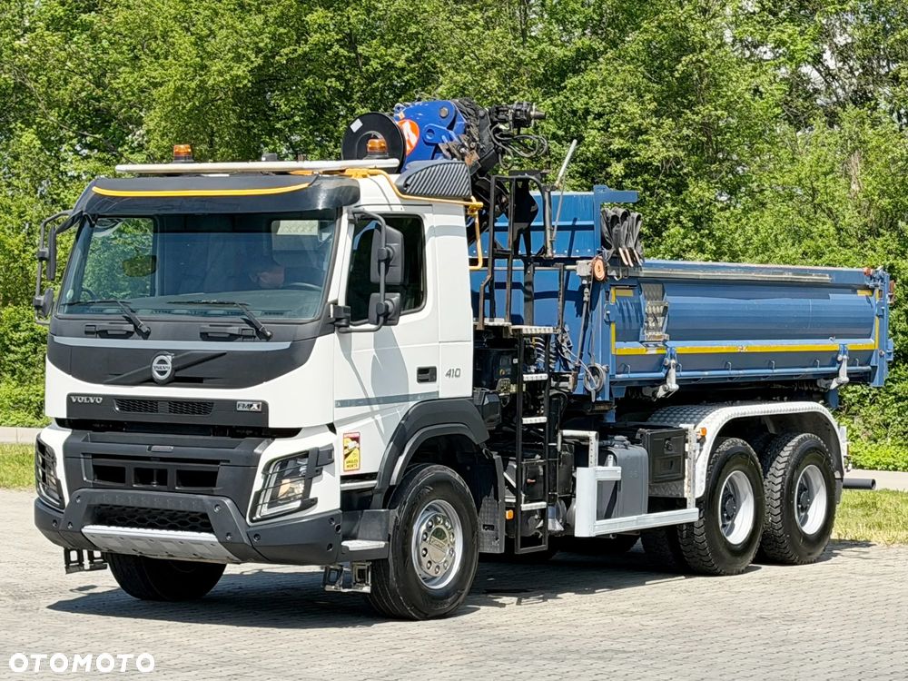 Volvo FMX 410 * WYWROTKA 4,90 m + PM 18.5 TP + PILOT + BORDMATIC / 6x4 - 5