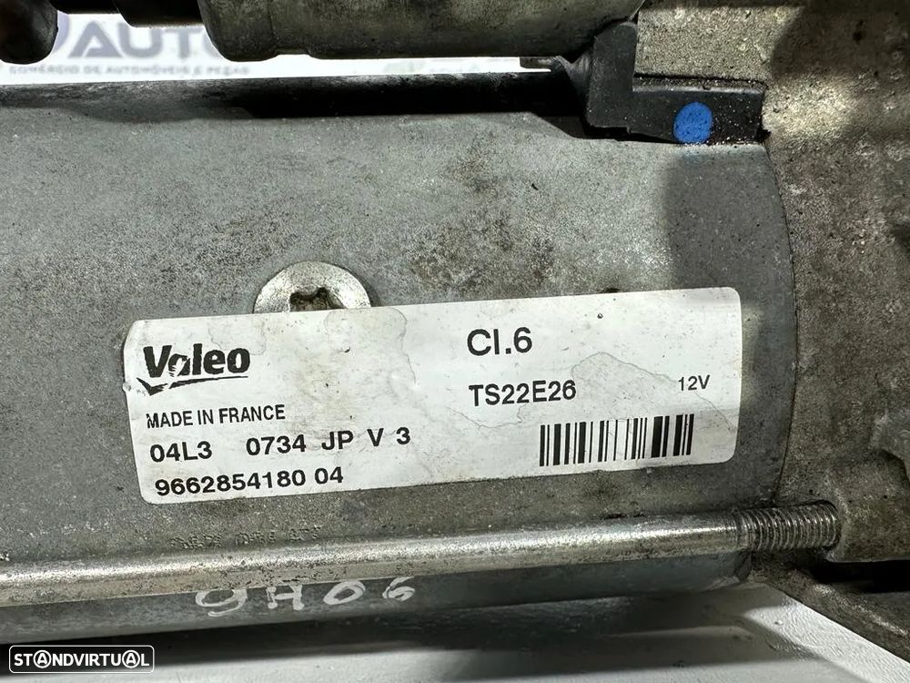 Motor Arranque - Peugeot / Citroen 1.6 HDI (9H06) - 5