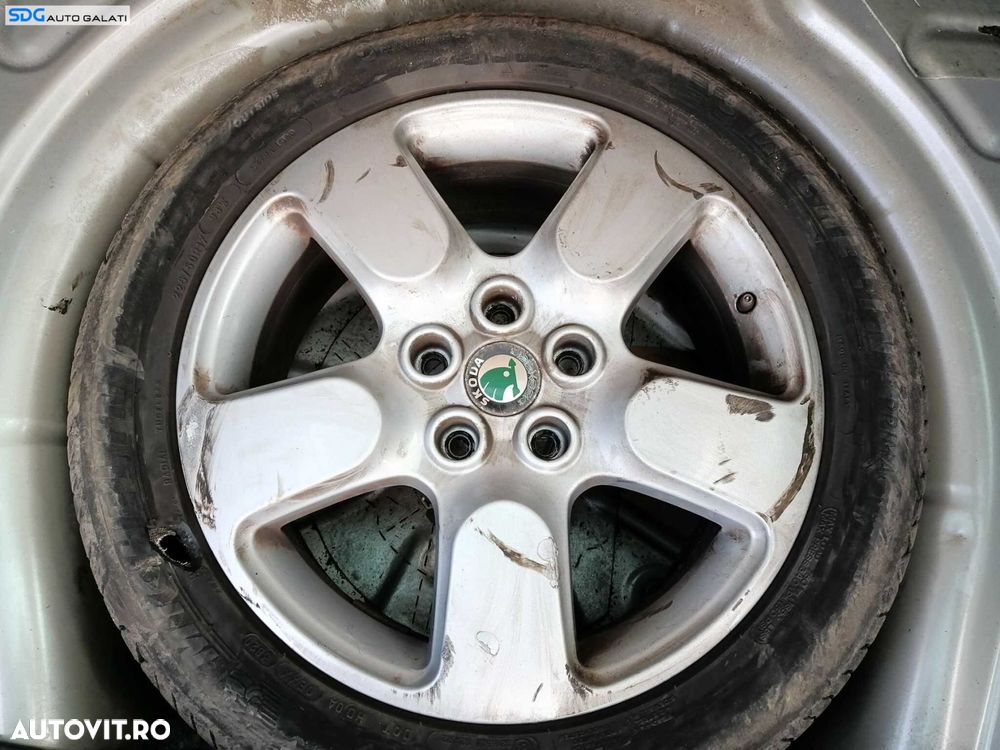 Set 4 Jante Roti Aliaj PROTEUS 225 50 17 R17 5x112 Volkswagen Golf 6 2008 - 2014 Cod 1Z0601025N - 5