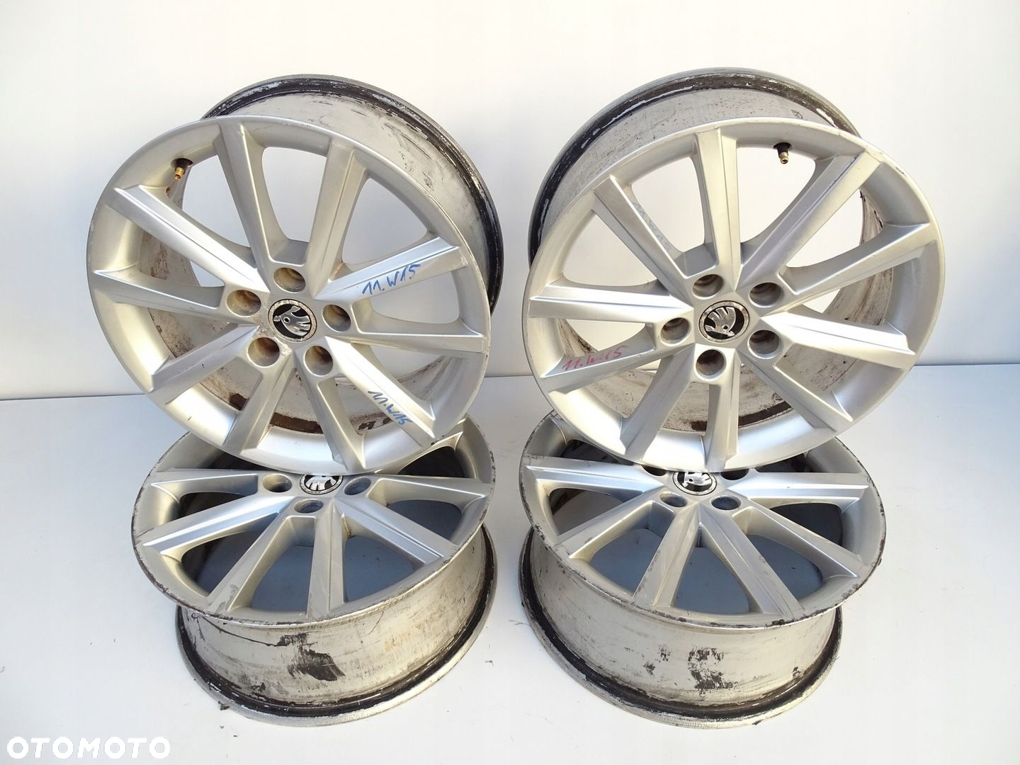 ALUFELGI 17 5x112 ET 49 7 5E0601025E SKODA OCTAVIA II III SUPERB III YETI - 2