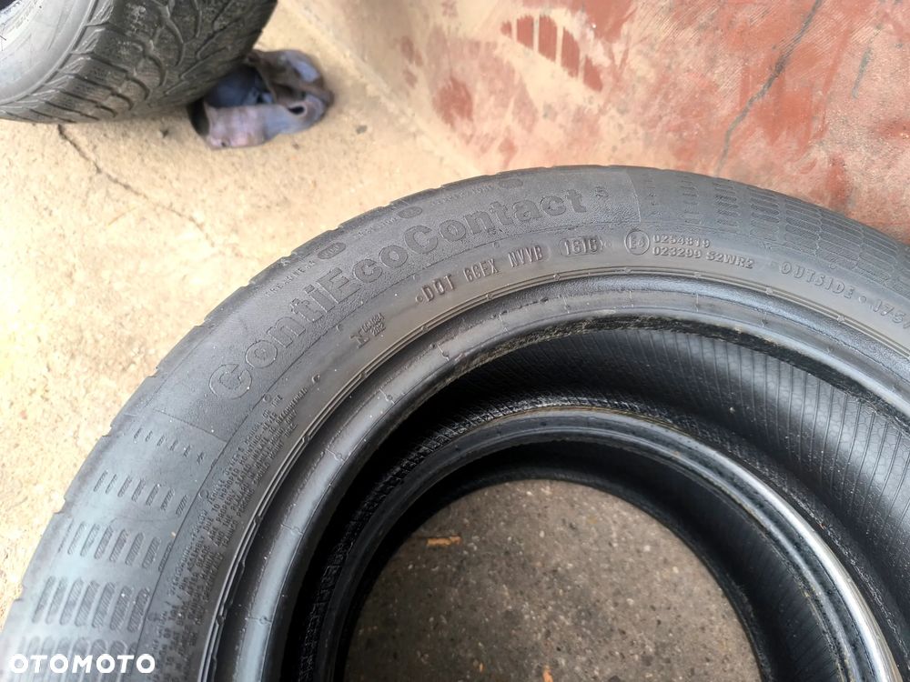 175/65R14 86T Opony Letnie Lato CONTINENTAL ContiEcoContact 5 6mm Legnica ALU-RAD 175/65 - 6