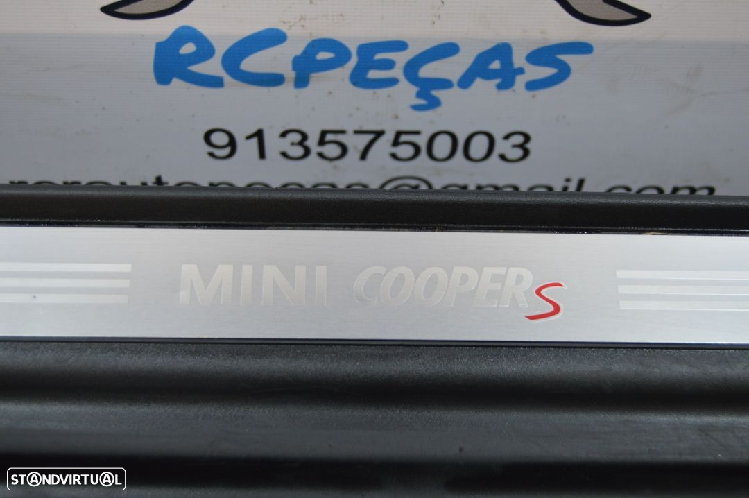 SOLEIRA PLACAS PÉ PORTA ORIGINAL 1491057 1491056 MINI COOPER S R53 R50 - 2