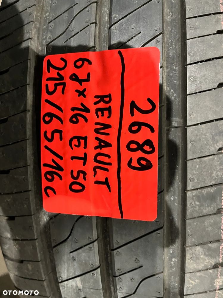 Koła Renault Trafic III 5x114,3 16 Letnie Goodyear 215 65 TPMS - 8