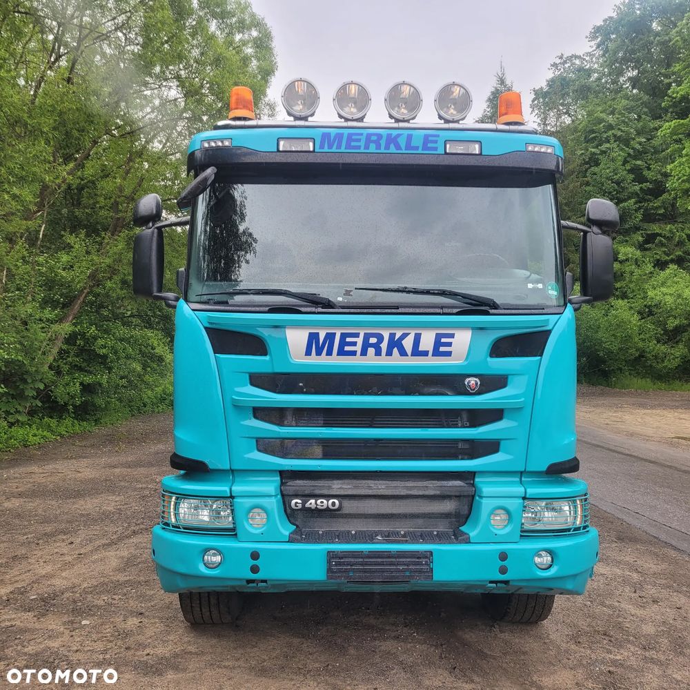 Scania G 490 ,Euro 6, Hakowiec PALFINGER - 10