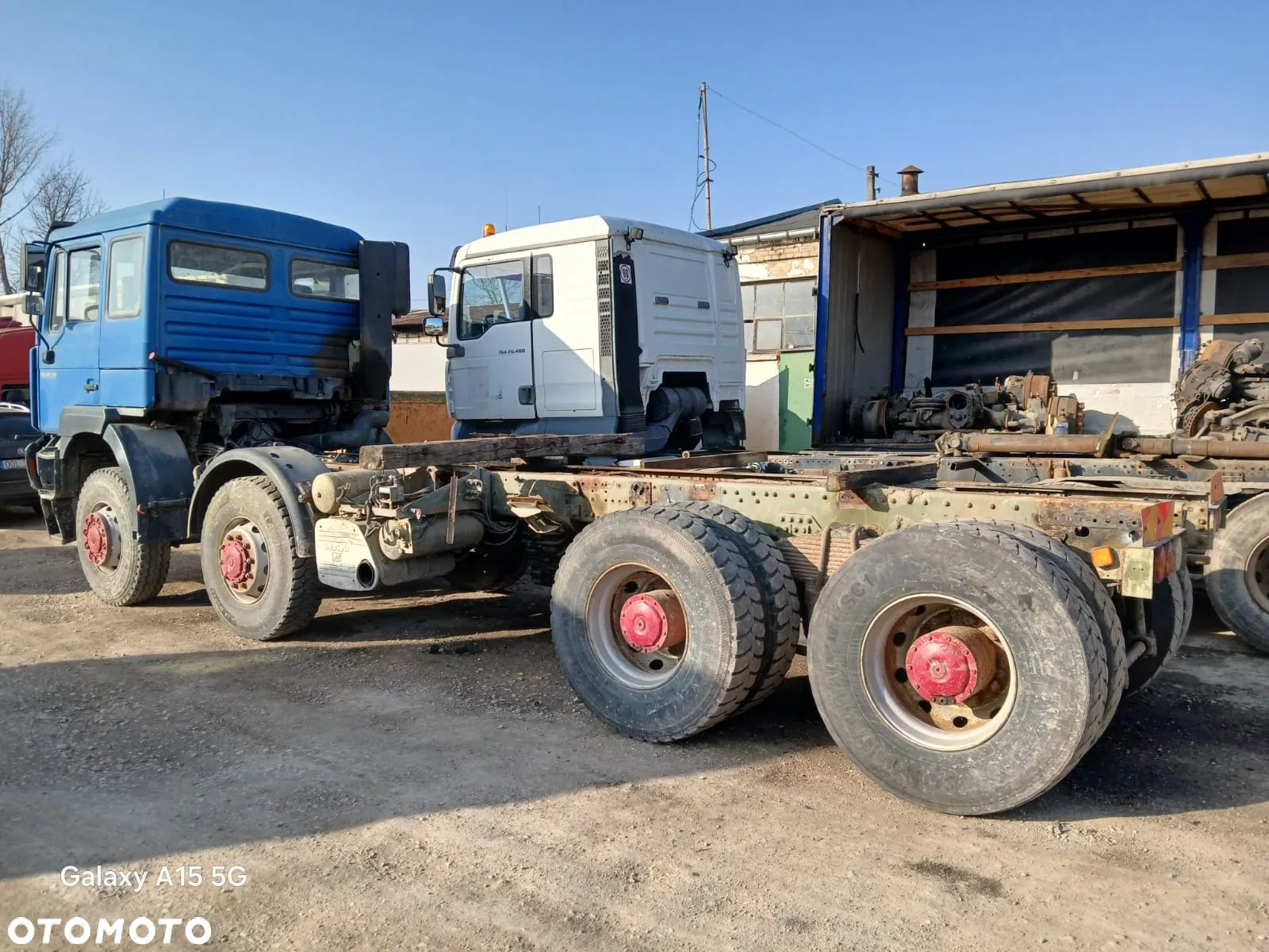 MOST MOSTY WÓZEK MAN FE KOMPLET Z RESORAMI 8X8 6X6 8X6 13 TON - 2
