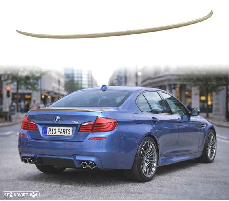 AILERON SPOILER TRASEIRO BMW F10 10-17 LOOK M ABS - 1