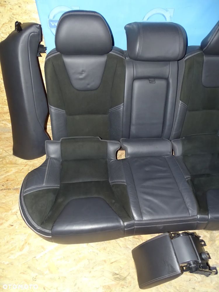FOTELE TAPICERKA VOLVO V60 2010-2016 EUROPA SKÓR ALCANTARA - 6