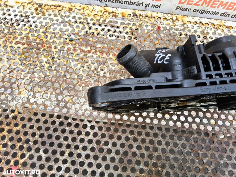 Carcasa termostat Dacia Renault 1.0 cod 110618961r Duster Logan Sandero Captur Clio jogger dokker micra juke - 3