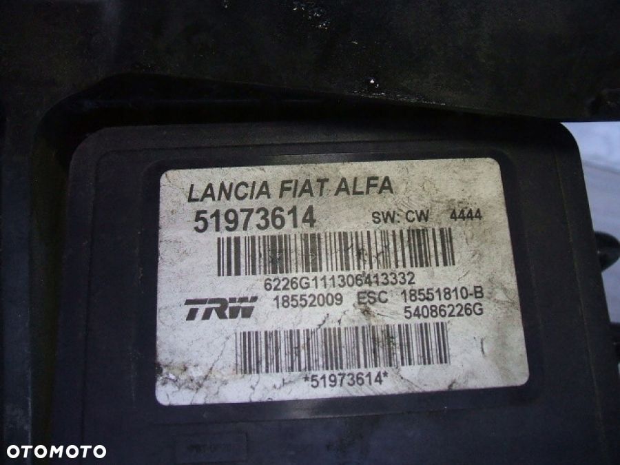 FIAT 500L POMPA ABS STEROWNIK 51973614 - 5
