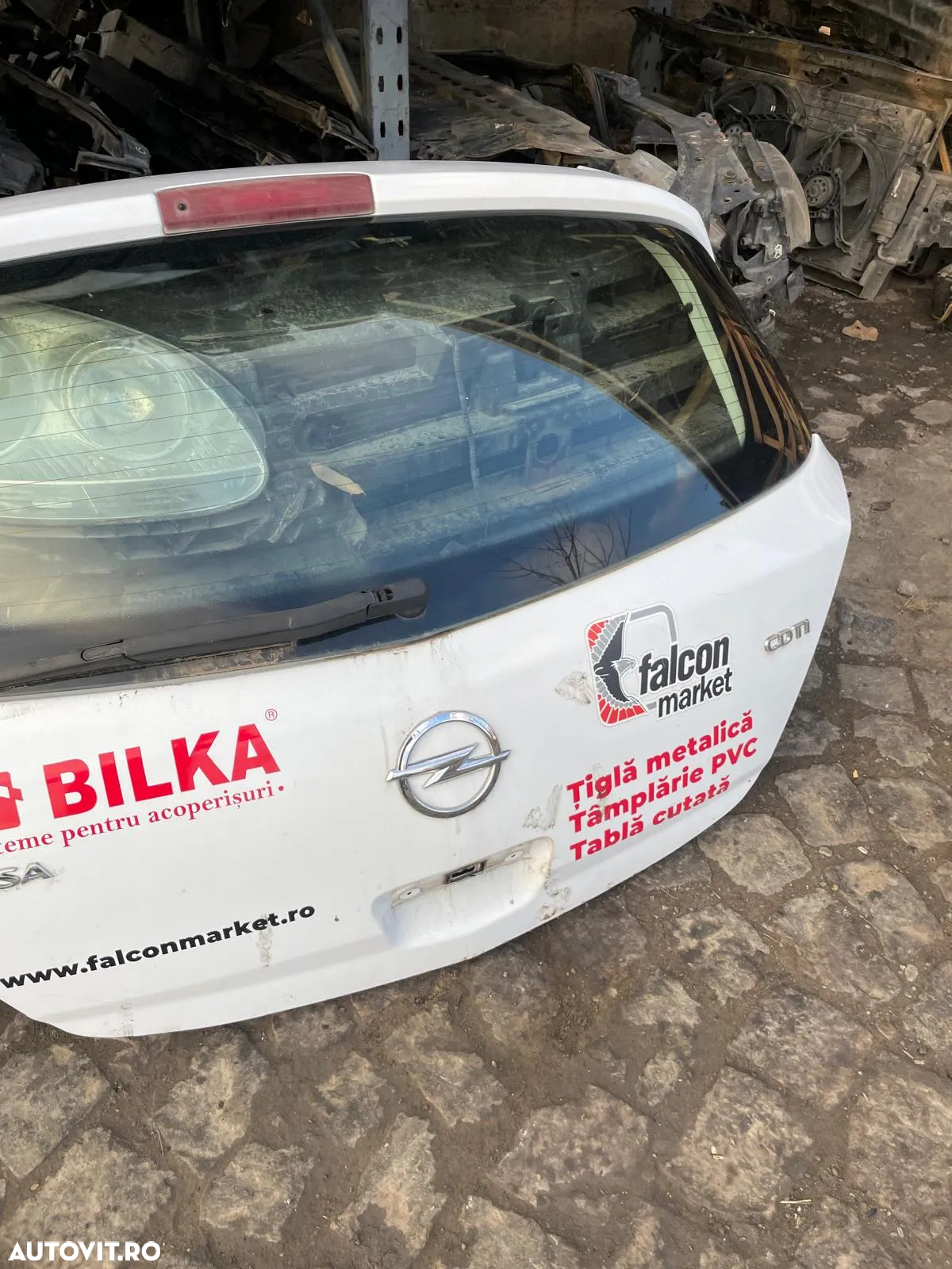 Haion portbagaj cu geam luneta spate Opel Corsa D 2008 - 3