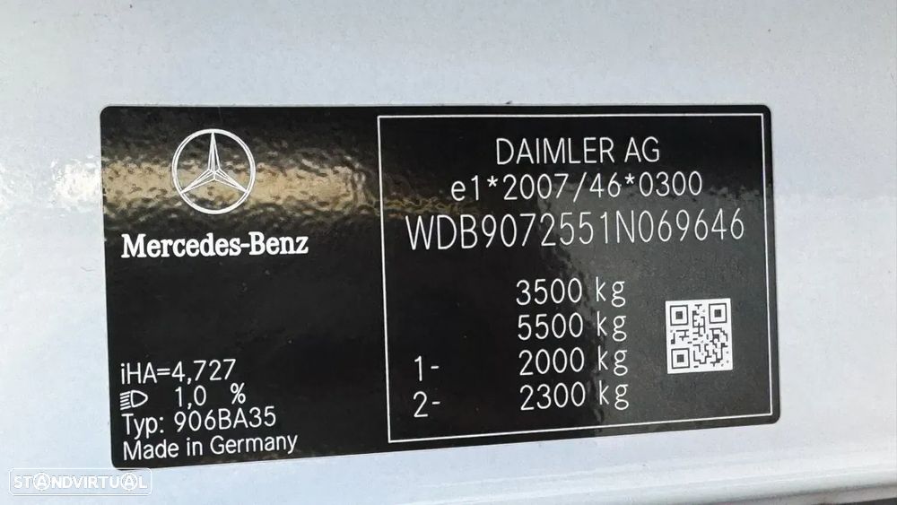Mercedes-Benz Sprinter 514 CDI/ 43 Cabine Dupla - 40