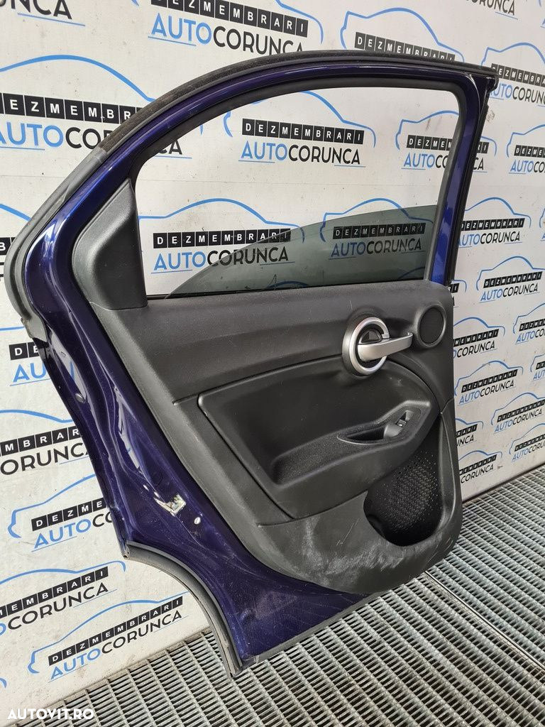 Usa Stanga Spate Fiat 500X Cross 2014 - 2018 SUV 4 Usi ALBASTRU (1073) LOVITA ȘI ZGÂRIATA - 7