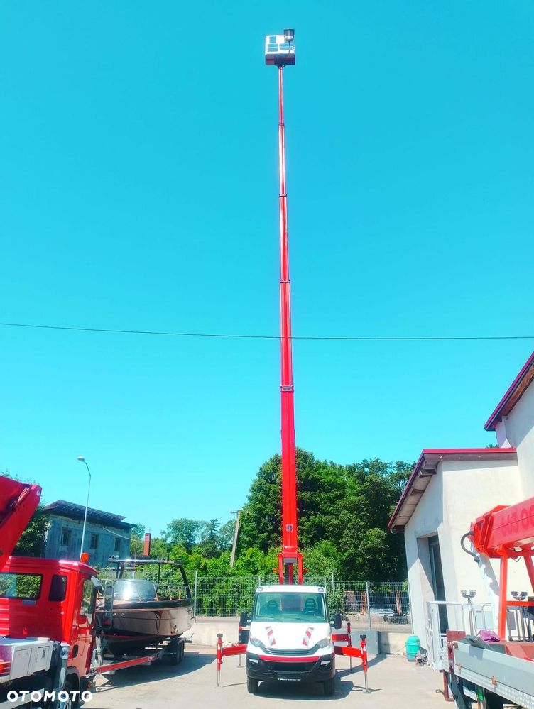 Iveco Podnośnik Koszowy Ruthmann TB290 Zwyżka 29 Metrów 17 w Bok UDT  Import Jak Wumag Gsr Multitel - 14