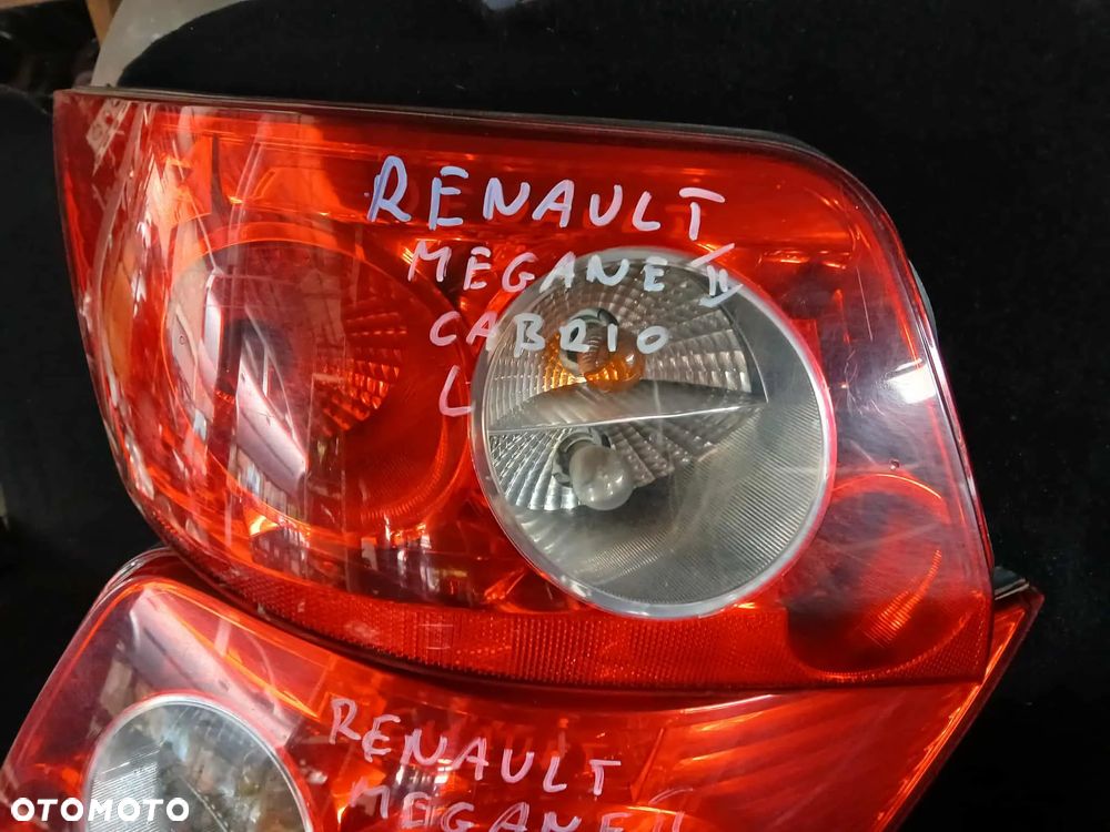 Renault Megane II Cabrio lampa tylna lewa, prawa - 3