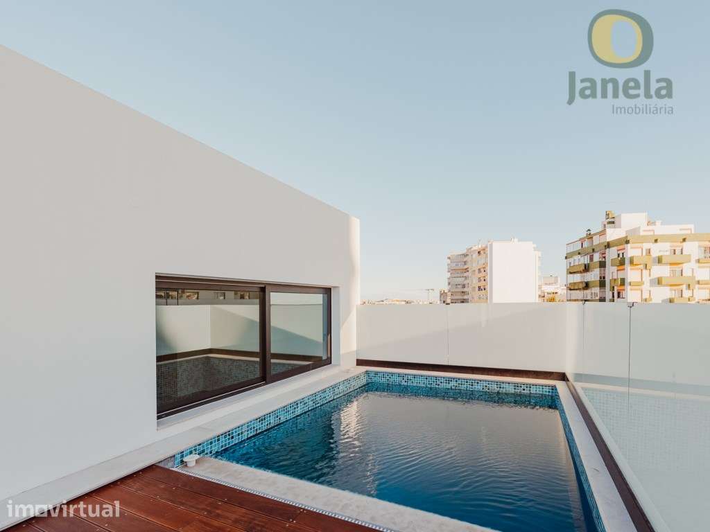 Super Penthouse na Baixa de Faro, com Piscina Privada e terraço de ... - Grande imagem: 3/34