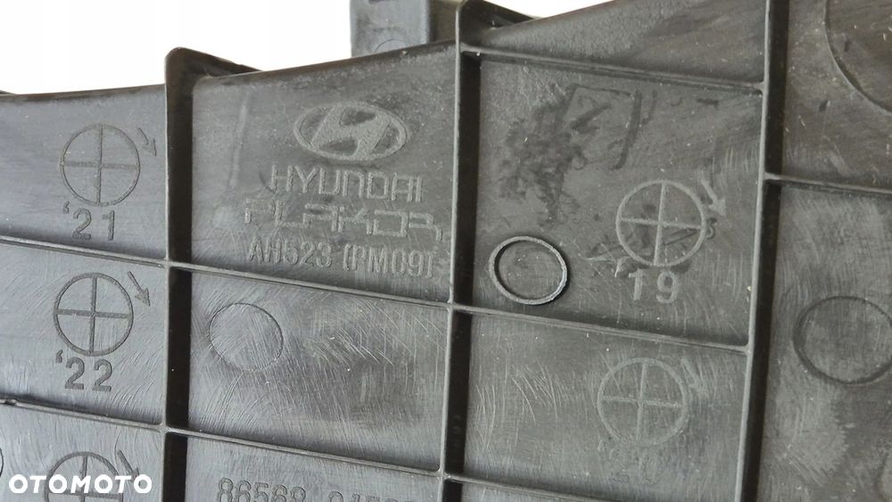 Kierownica powietrza Wlot Kanał PRAWA Hyundai i30 III 2020- OE 86568-G4500 - 9