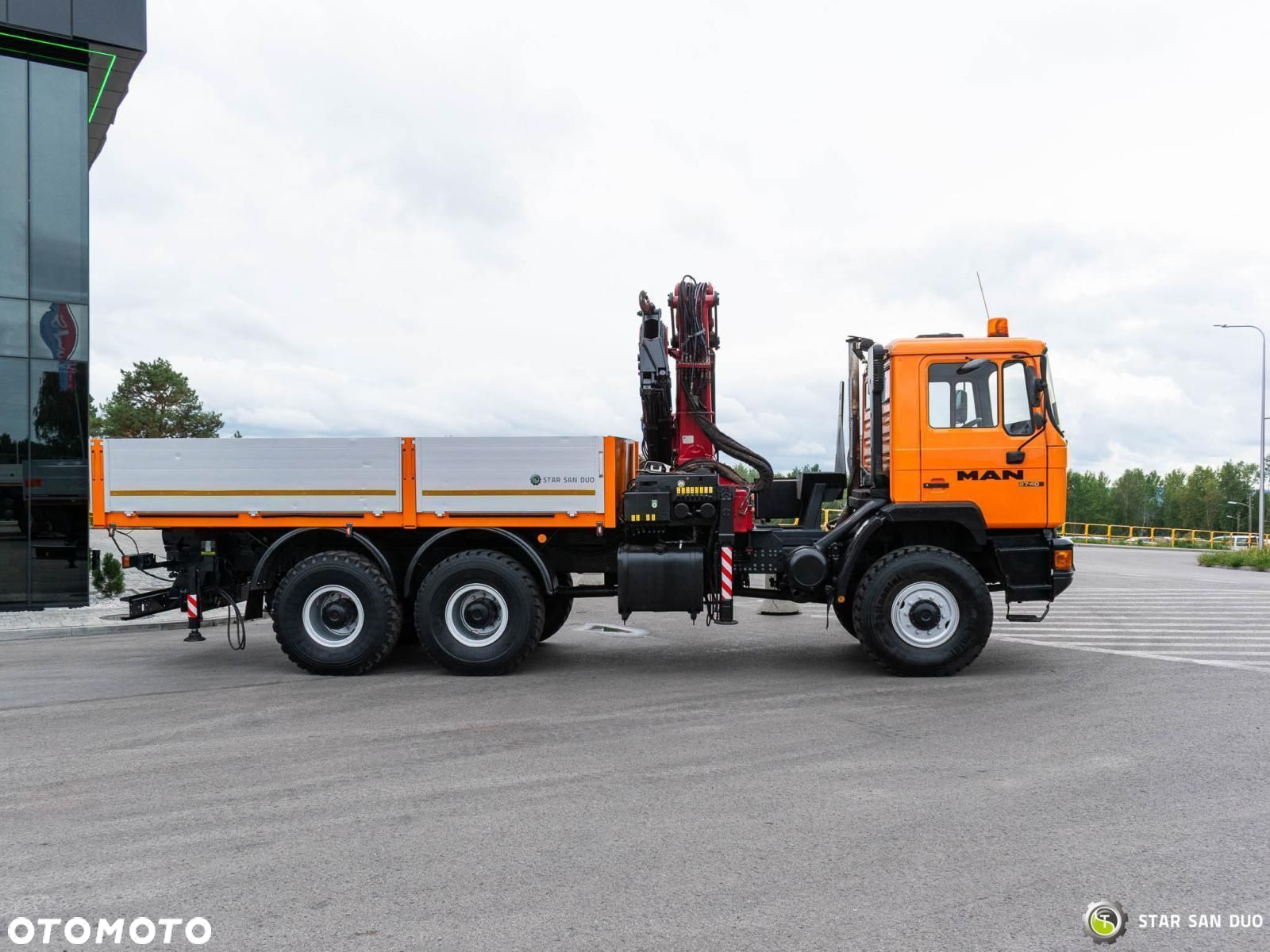 MAN 27.402 F10 6x6 HMF 3620 K4 Hds Żuraw Wyciągarka - 7