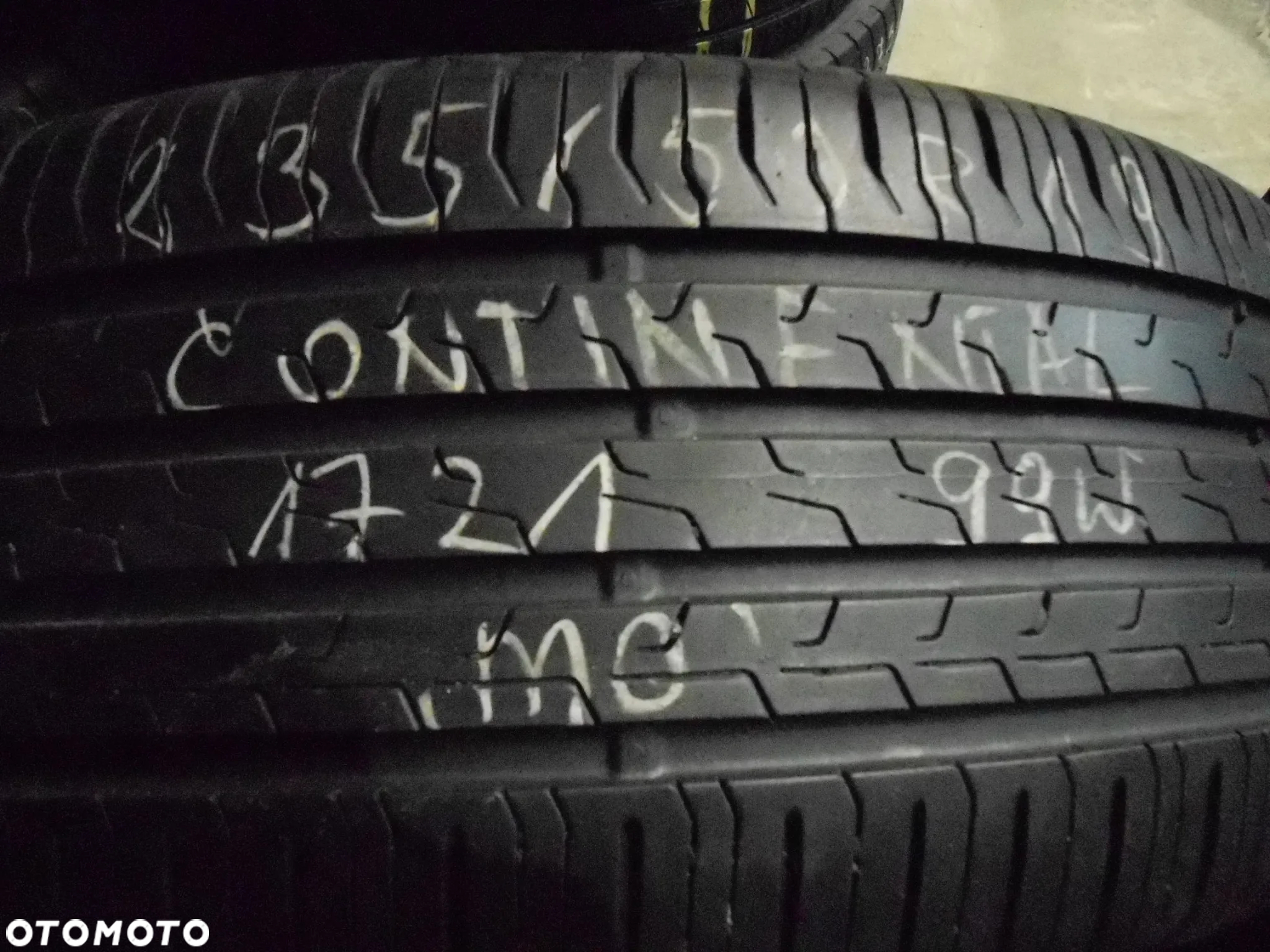 OPONY 235/50R19 CONTINENTAL ECO CONTACT 6 MO DOT 1721 7MM - 2