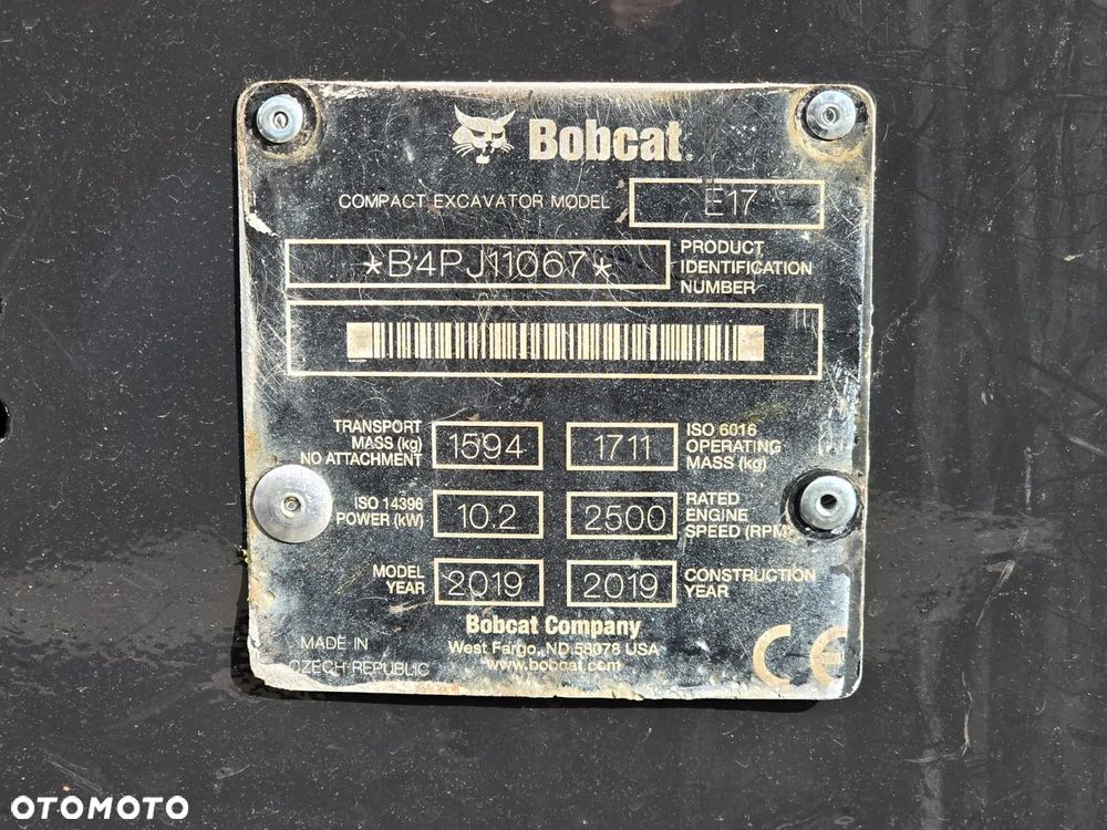 Bobcat E 17 - 10