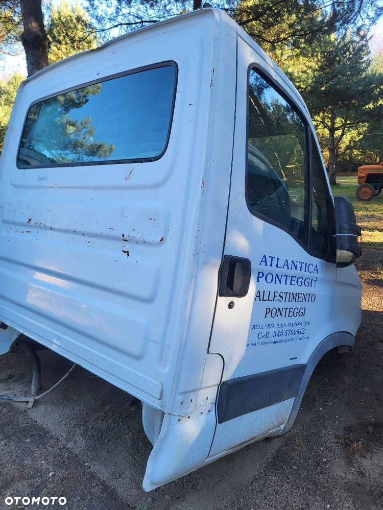 Kabina Iveco Daily 2008 z Włoch Kompletna sanki resory kiper wywrot hds silnik - 12