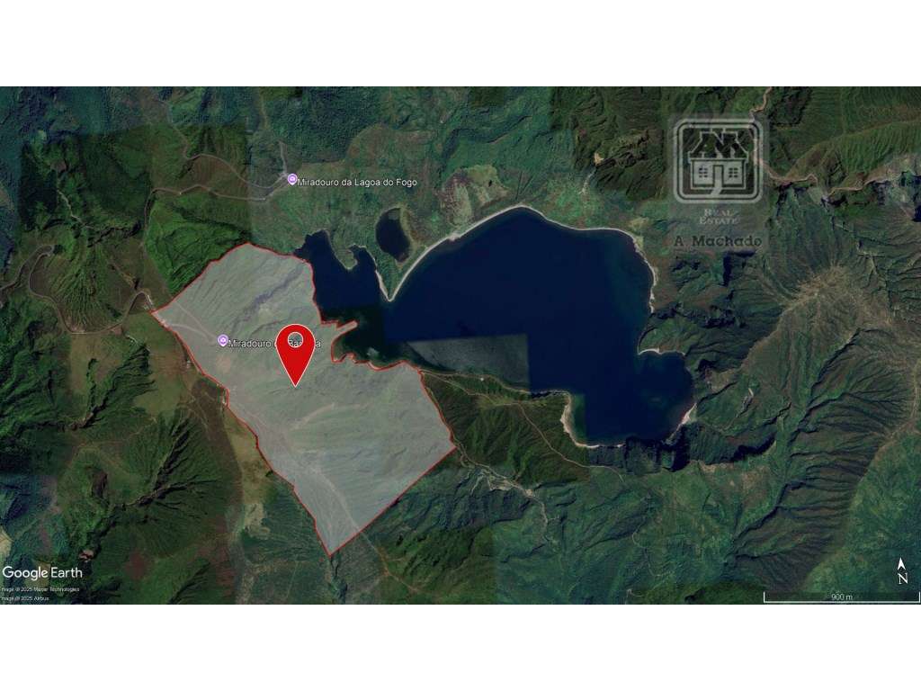 VENDA de AMPLO TERRENO junto à Lagoa do Fogo, Água de Alto, Vila Fr... - Grande imagem: 5/8