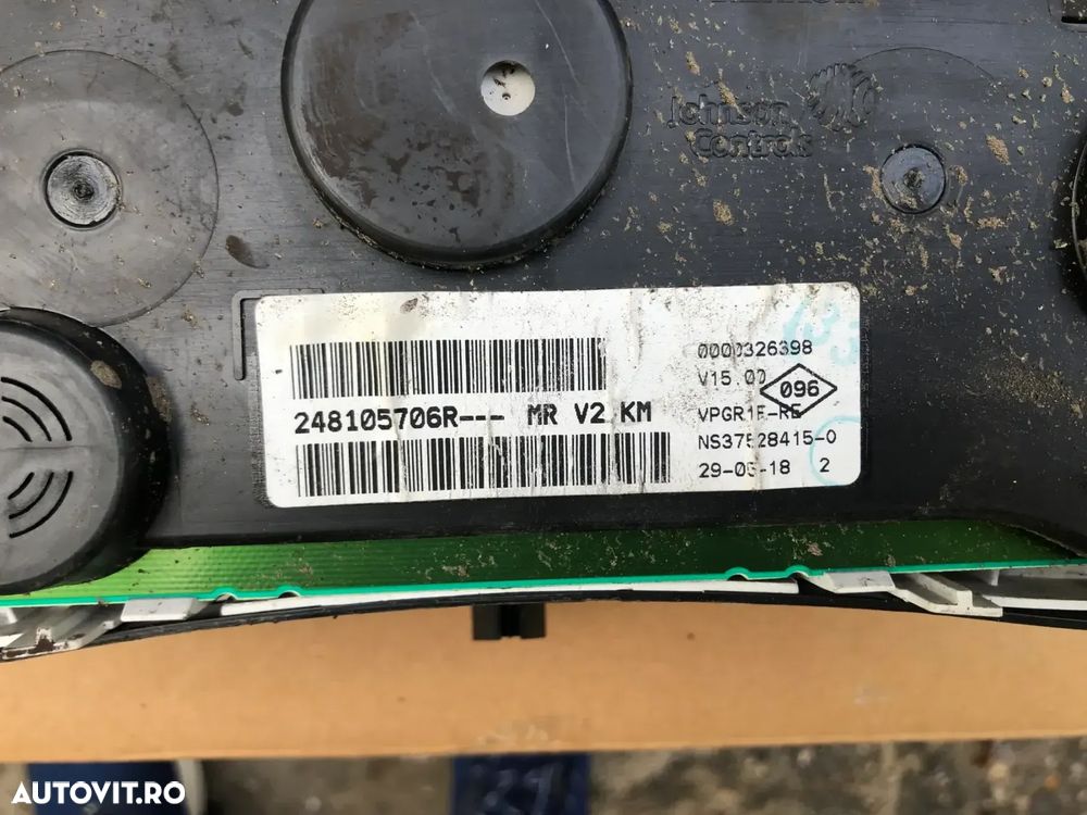 Ceasuri de bord Dacia Logan 2 1.0 benzina SCE 2018 - 3