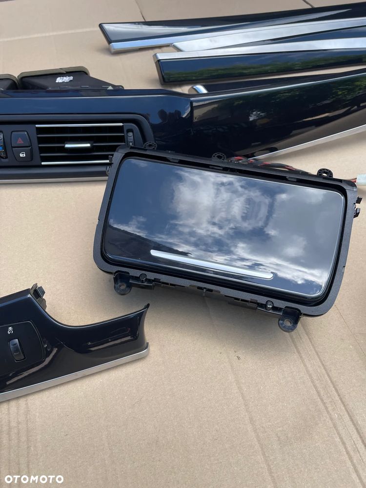 bmw f10 f11 dekor dekory europa czarne piano stan IDEALNY bez rysek - 5