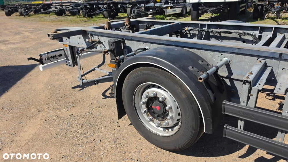 System Trailers 28.000zł netto TANDEM RAMA OCYNK BDF 7.45-7.80M 2018 ROK DHL DACHSER DPD DOLNY ZACZEP OPONY 385/55R22.5 ST.IDEALNY MOŻLIWOŚĆ TRANSPORTU - 10