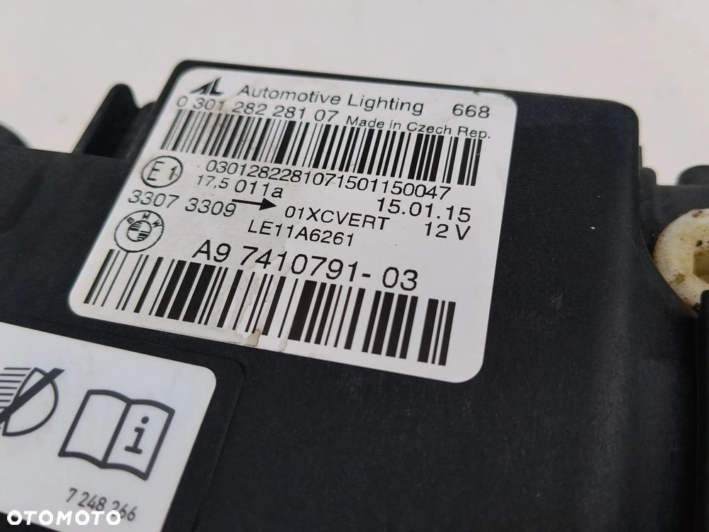 Lampa Lewa Bi Xenon skrętny Dynamic BMW 4 f32 f36 Europa bdb. - 4