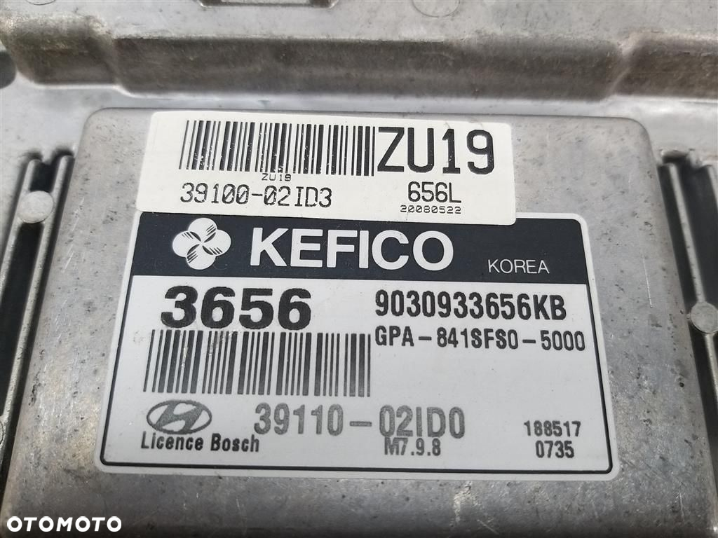 Komputer sterownik silnika HYUNDAI I10 I 1.1B 66KM 2008-2013R - 2