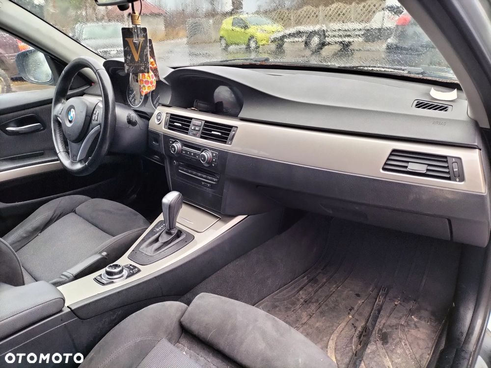 KOMPLET RADIO STACJA CIC WYŚWIETLACZ IDRIVE PANEL BMW E91 LIFT KOD LAK. TITANSILBER 354 - 9