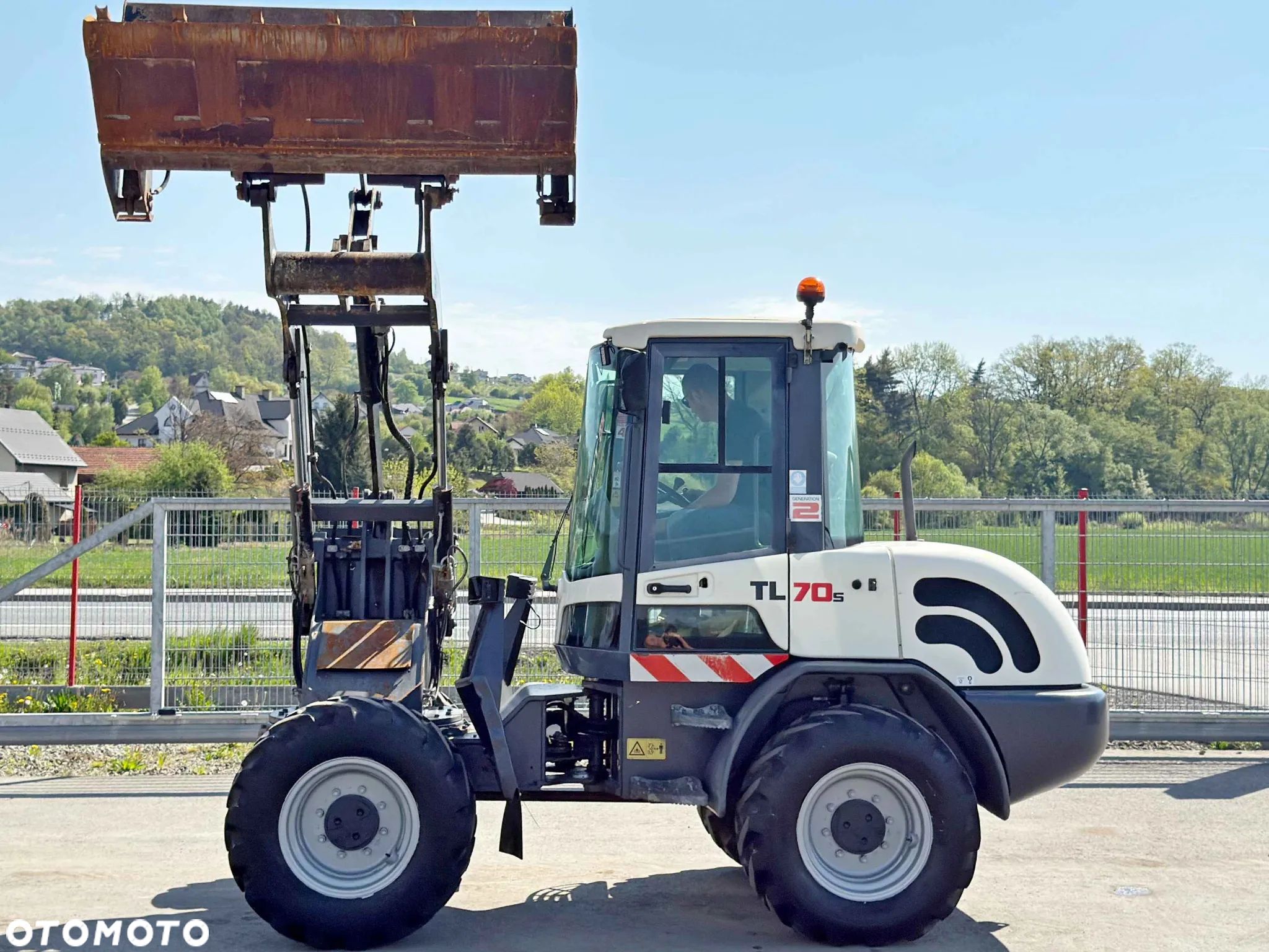 Terex TEREX TL 70 s * Ładowarka kołowa * 4x4 * STAN BDB - 1
