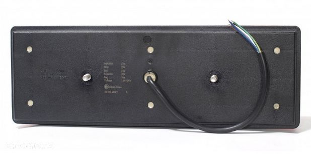 LAMPA TYLNA PRZYCZEPY ZESPOLONA LED DIODOWA LAWETA - 11