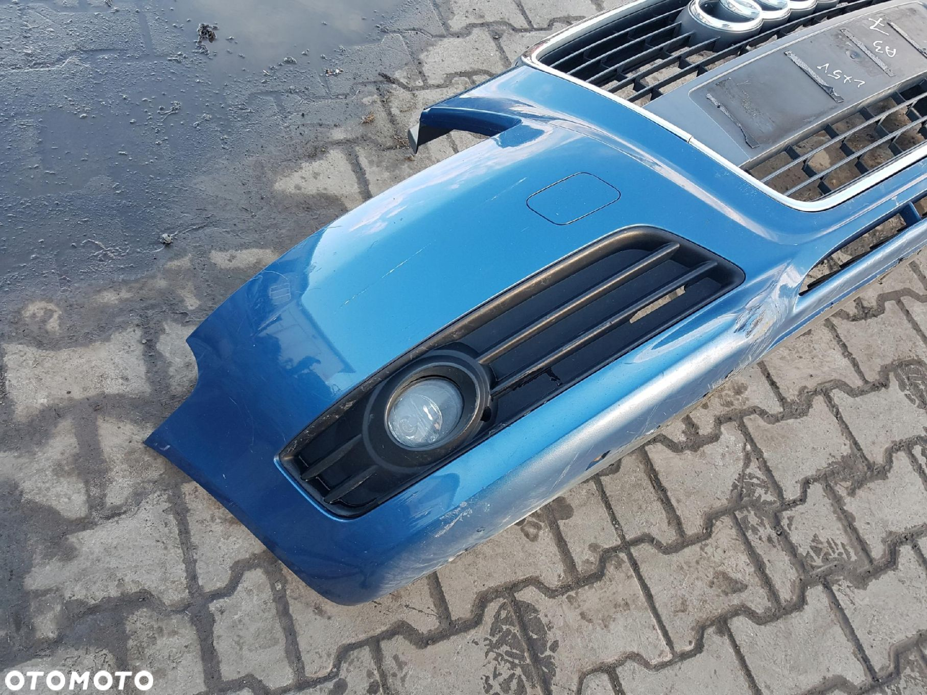 AUDI A3 8P LIFT 08-12r ZDERZAK PRZÓD GRILL LX5V - 5