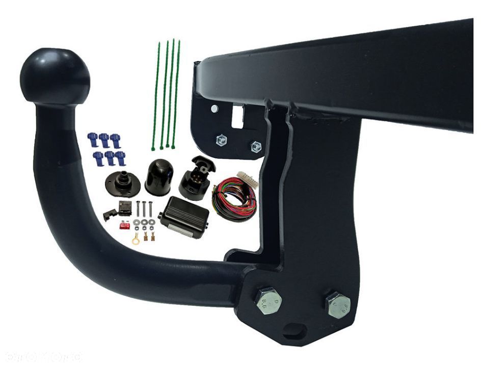 VOLKSWAGEN VW CADDY 2004-2020 3+ 4 2K MAX MAXI HAK HOLOWNICZY + MODUŁ + WIĄZKA 7 PIN - 6