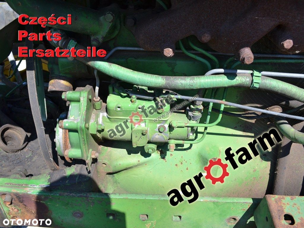 John Deere 2140 części, skrzynia biegów, silnik - 4