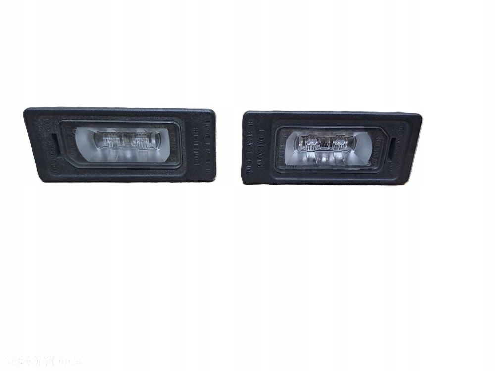 audi a4 b8 a5 a6 c7 a7 4g lampka oświetlenie tablicy rejestracyjnej kpl - 1