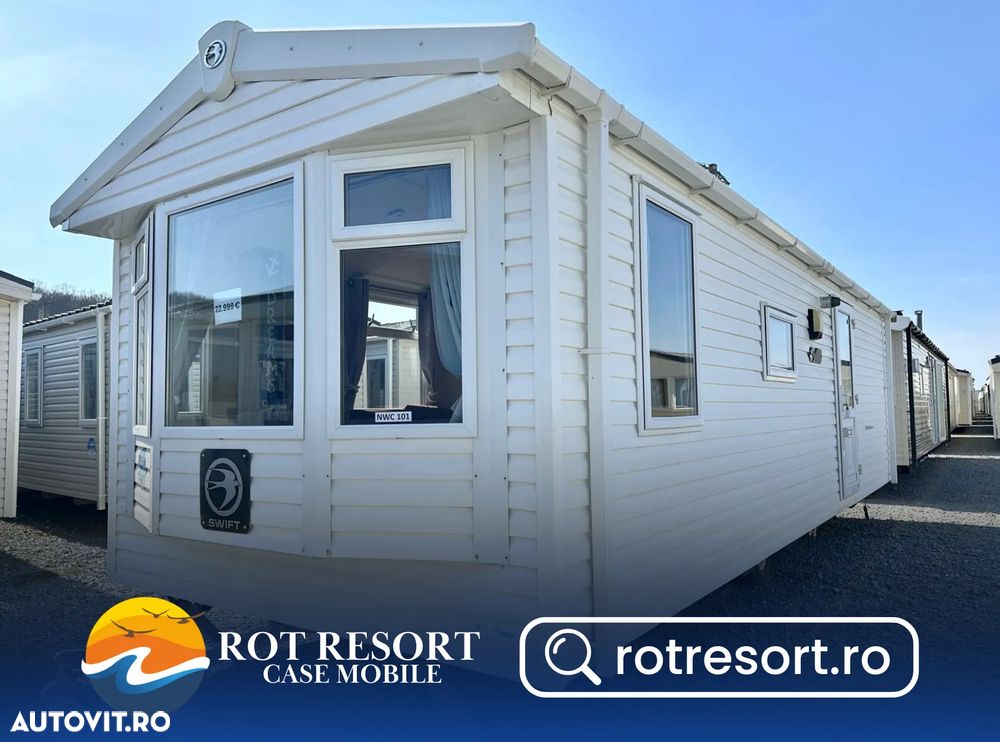 Alta Casă mobilă Swift Loire nr. 110 | Tâmplărie PVC și încălzire centrală cu calorifere | 11 x 3 m | 3 dormitoare și 1 baie - 1