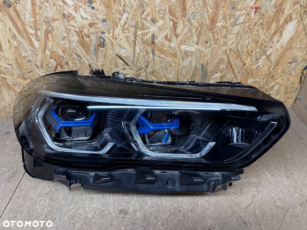 LAMPA PRZÓD PRZEDNIA PRAWA BMW X5 G05 X6 G06 LASER SHADOW BLACK 5A279B2 - 4