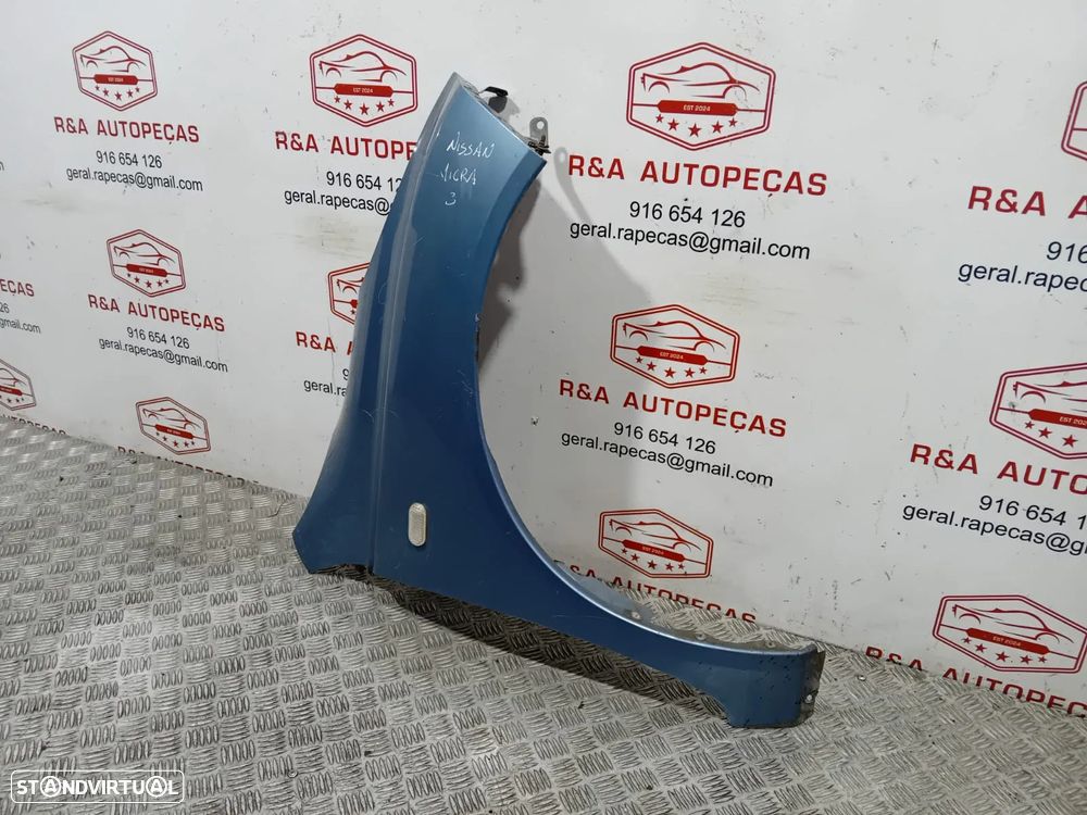 Guarda Lamas Frente Frontal Direito Nissan Micra 3 III Original - 3