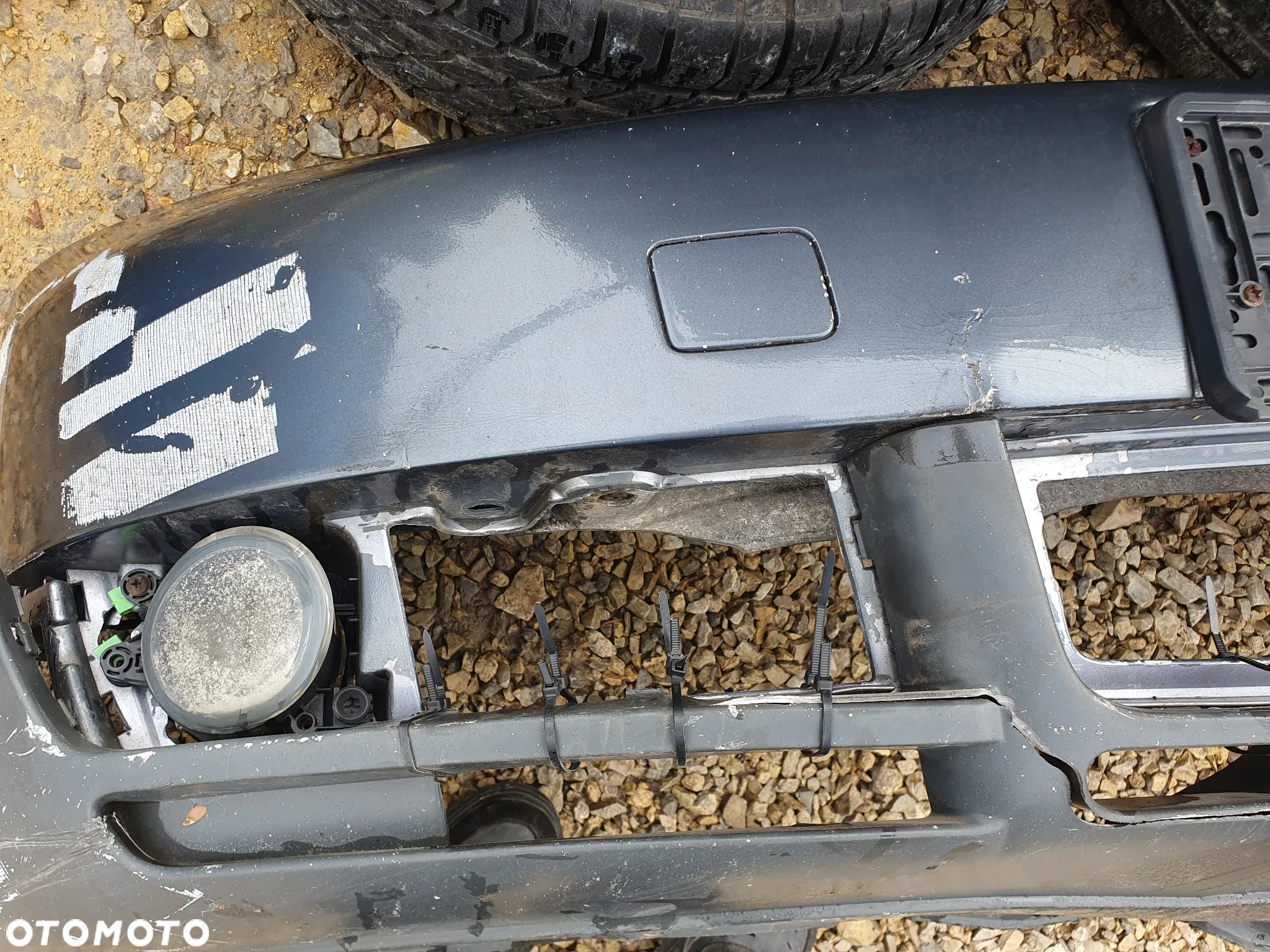 AUDI A4 B6 ZDERZAK PRZÓD PRZEDNI WZMOCNIENIE BELKA ŚLIZGI HALOGENY KLAKSONY - 3