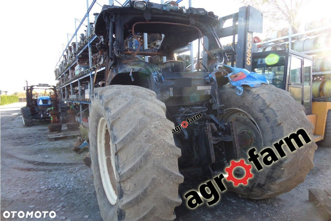 New Holland części TSA TS125A 115 silnik skrzynia zwolnica piasta obudowa układ wał blok zwrotnica - 3
