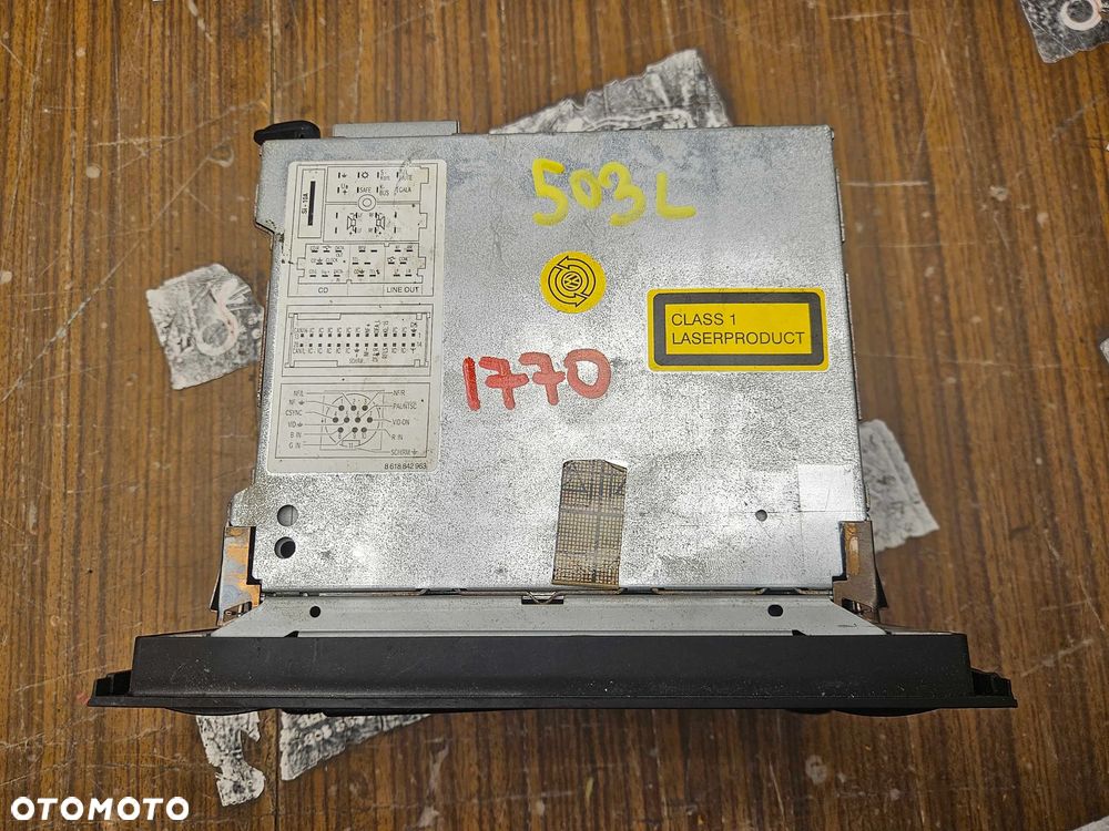 Radio 2 DIN 8E0035192 BX Radioodtwarzacz Navigation Plus Audi A4 B6 B7 Oryginalne z Kodem - 28