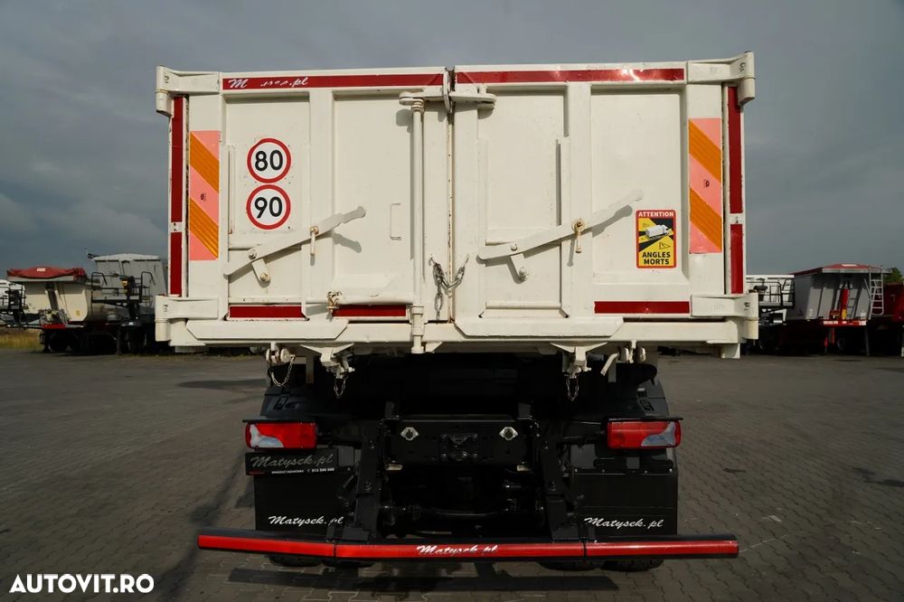 MAN TGS 35.480 / 8x4 / BASCULANTE / BORDMATIC / HYDROBOARD / ANVELOPE 100% / EURO 6 - 20