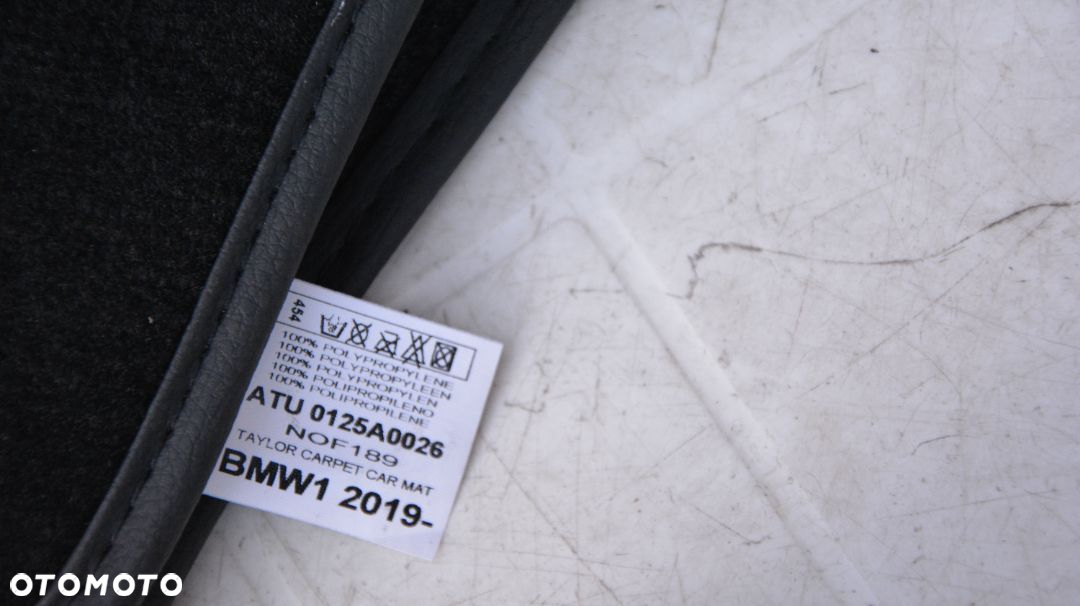 BMW 1 2019 -  Dywaniki welurowe komplet Norauto - 2