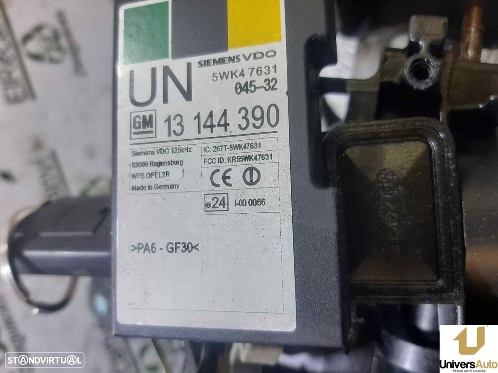 COLUNA DIREÇÃO OPEL MERIVA A LIMUSINA 2005 -13144390 - 8