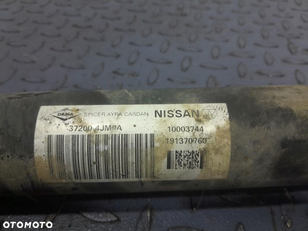NISSAN NAVARA IV D23 15- 2.3 DCI 190 KM WAŁ NAPĘDOWY KRÓTKI 37200-4JM0A - 6