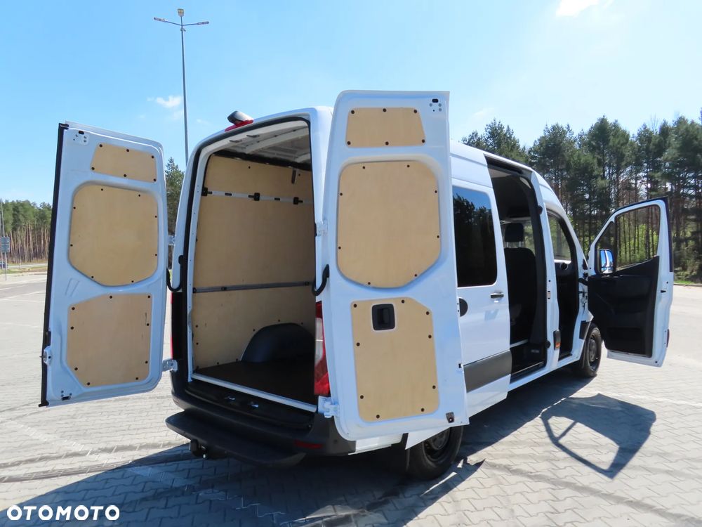 Mercedes-Benz Sprinter 316 CDI 2.2 CDI 163 KM 7G-TRONIC PLUS AUTOMAT, MIXTO Indywidualna Zabudowa, Brygadowy, Doka, Dubel, L2H2 Furgon Blaszak, 5932 mm Dł, Wysoki Dach, FULL LED, Pełna Opcja WYPOSAŻENIA, DRZWI PRZESUWNE Z OBU STRON, HAK 2000 Kg, Rozstaw Osi 3665 mm, Stan Wizualny I Techniczny NOWY Tak Jak Z Taśmy Produkcyjnej Gotowy Dostępny OKAZJA POLECAM - 14